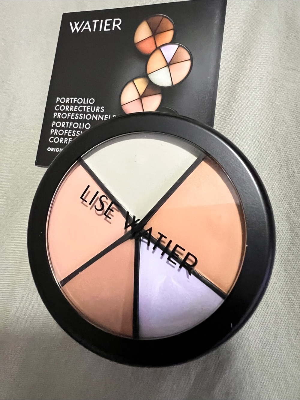 Multi-Color Correcting Concealer Palette - Peach & Lavender